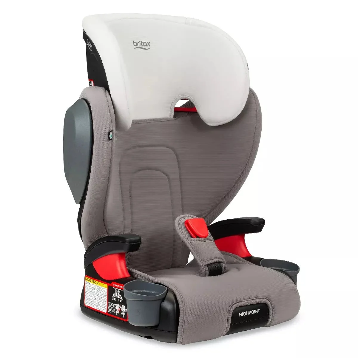 Britax Backless Belt-Positioning Booster Seat - Gray