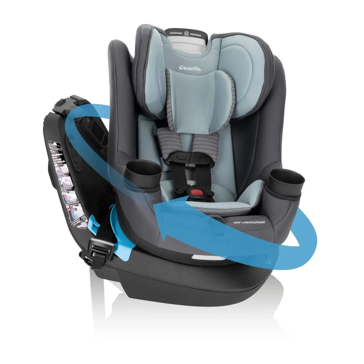 Evenflo Revolve 360 Rotating Convertible Car Seat - Holden