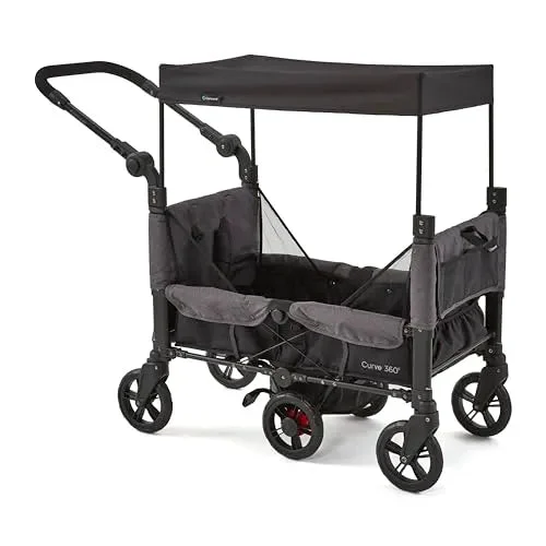 Contours Curve 360 Stroller Wagon - Black