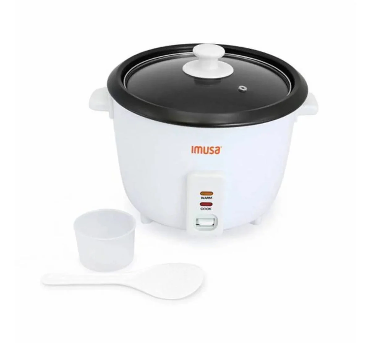 IMUSA USA LLC 5 Cup Rice Cooker White