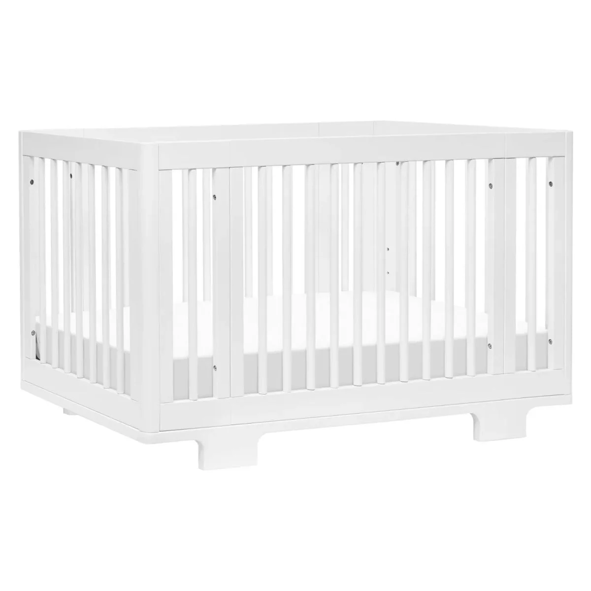 Babyletto Yuzu 8-in-1 Convertible Crib with All-Stages Conversion Kits - White