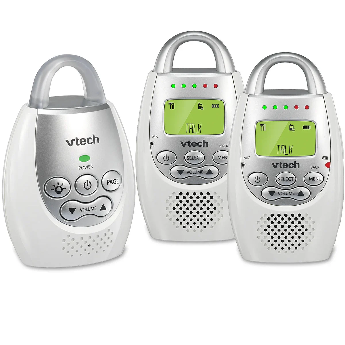 Vtech Safe&Sound Digital Audio Baby Monitor with 2 Parent Units