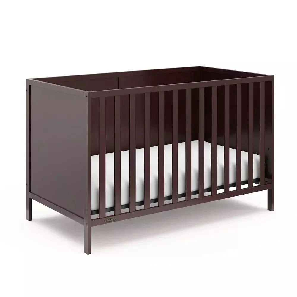 Graco Theo 3-in-1 Convertible Crib - Espresso (See Description)
