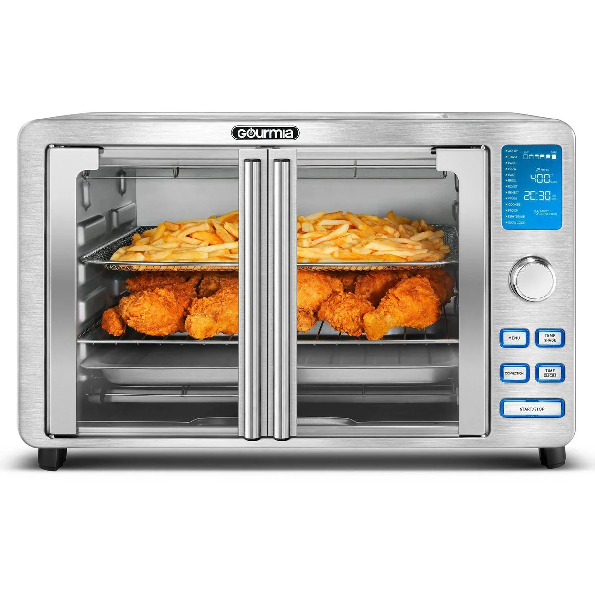Gourmia Digital Air Fryer Oven - 9-Slice Convection Toaster Oven