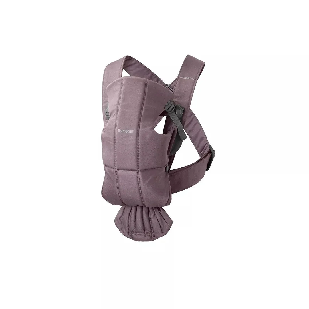 BabyBjörn Baby Carrier Mini Dark Purple Woven (See Description)