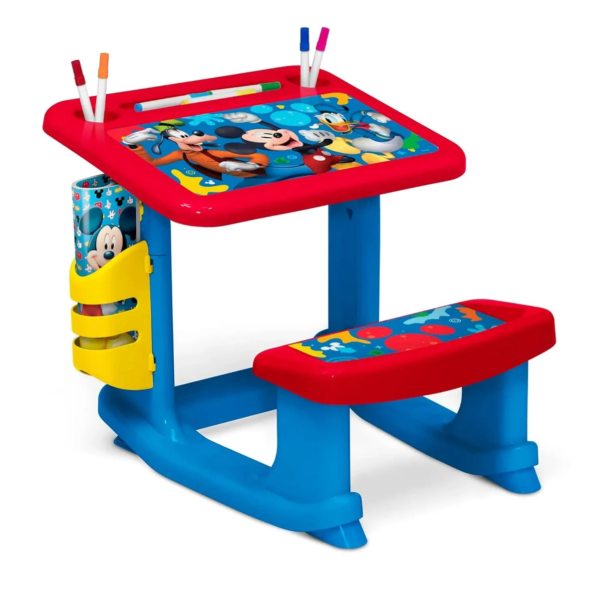 Delta Children Mickey Mouse Draw and Play Desk - Blue