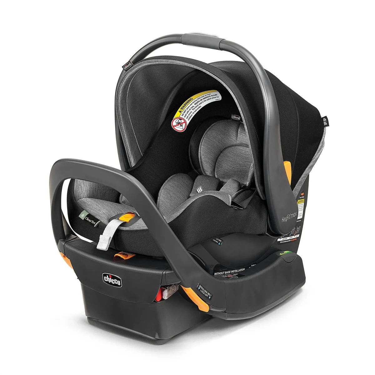 Chicco KeyFit Max ClearTex Infant Car Seat - Legend Grey