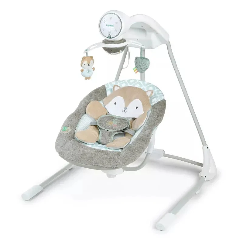 Ingenuity InLighten 5-Speed Baby Swing - Kitt Fox (See Description)
