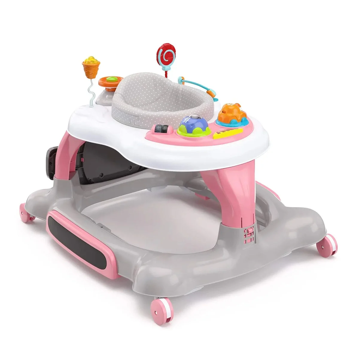 Storkcraft 3-in-1 Activity Walker and Rocker - Pink