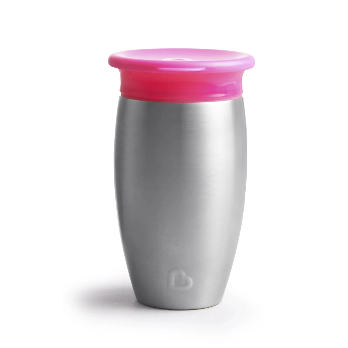 Munchkin Miracle® 360° Stainless Steel Toddler Sippy Cup, 10 oz - Pink