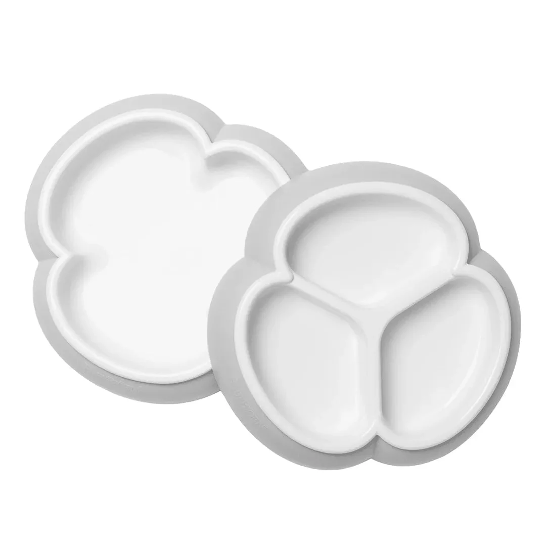 BabyBjörn Baby Plate Set - Grey