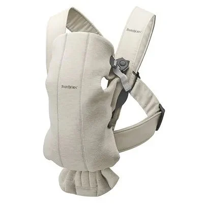BabyBjörn Baby Carrier Mini, 3D Jersey - Light Beige