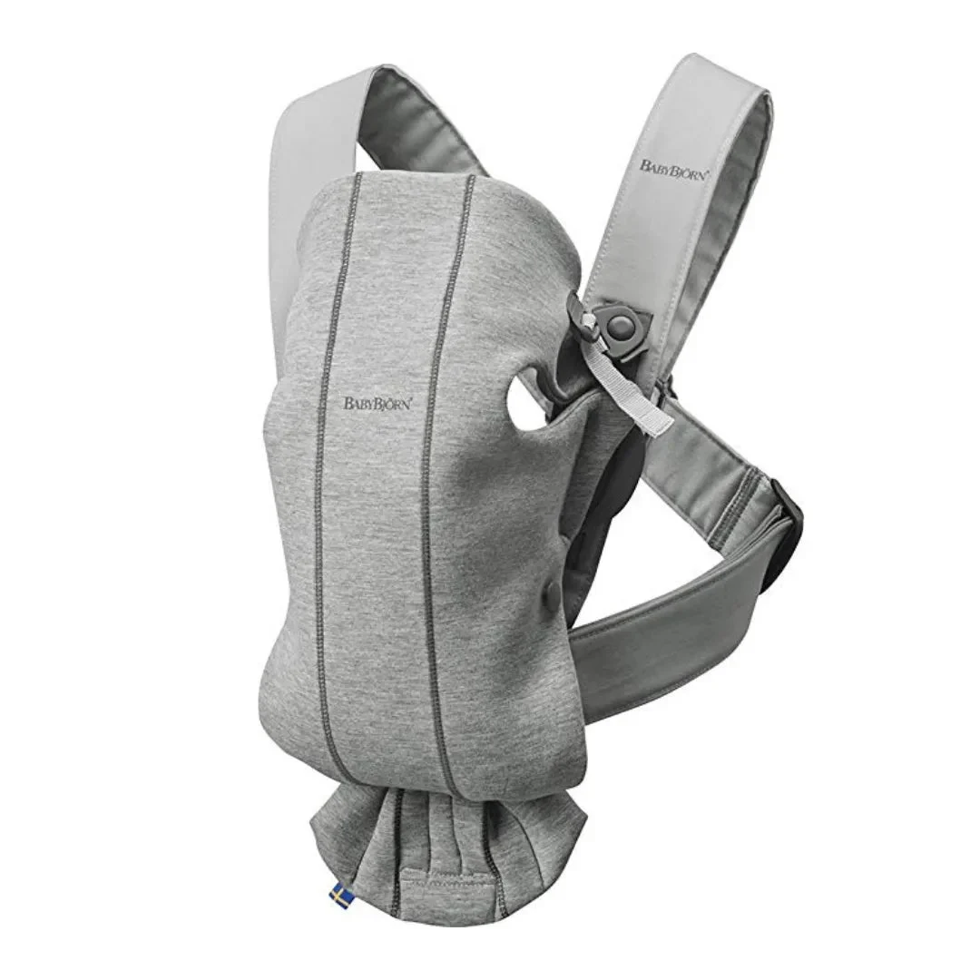 BabyBjörn Baby Carrier Mini - Light Grey 3D