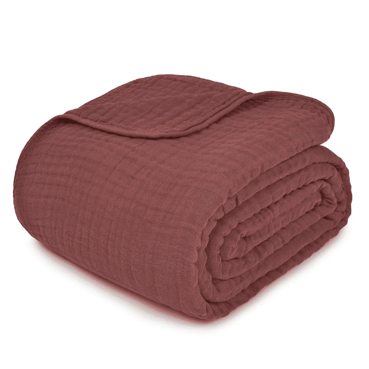 Comfy Cubs Muslin Blanket for Adults, Extra Large Queen 90