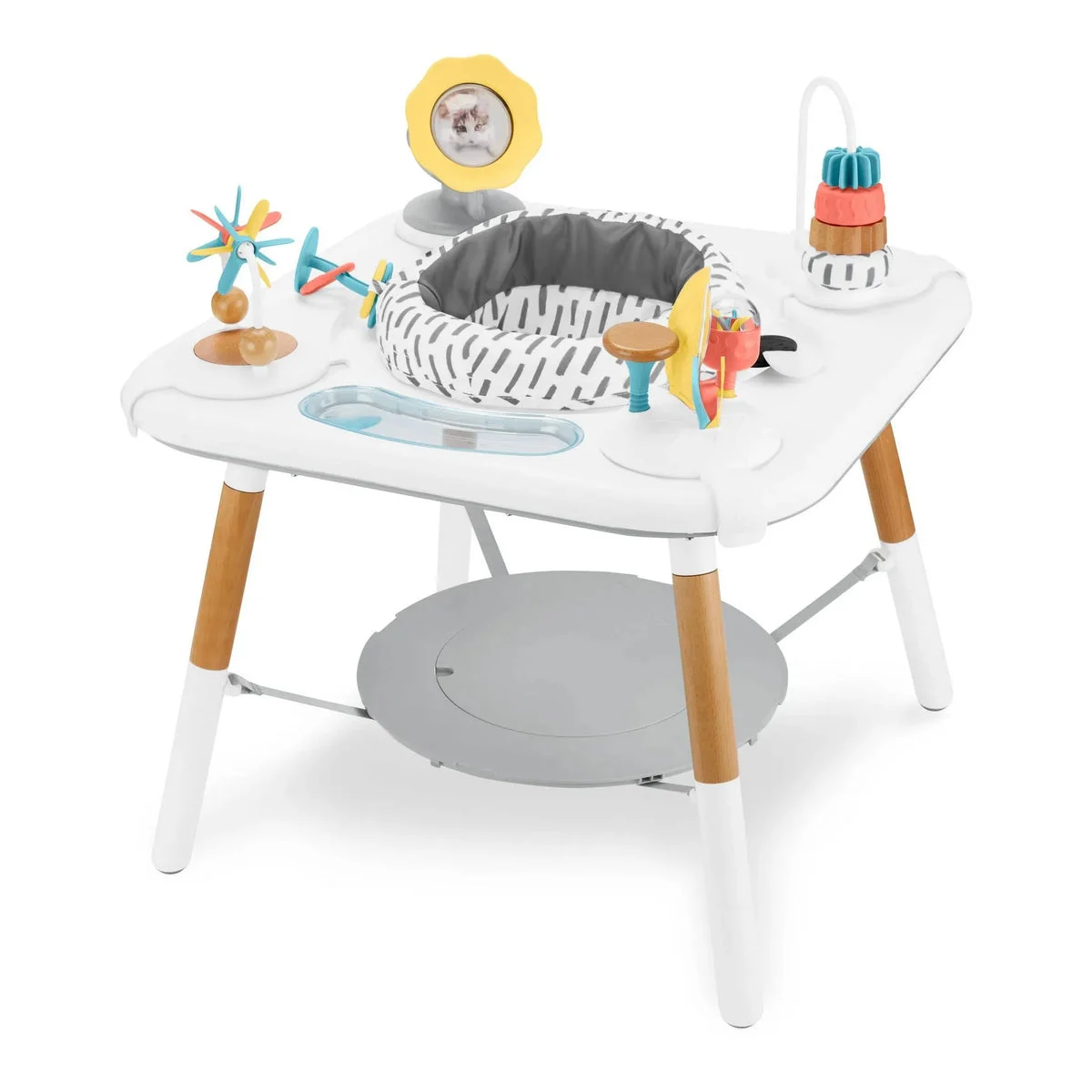 Skip Hop Montessori-Inspired 3-Stage Activity Center - Natural Wood