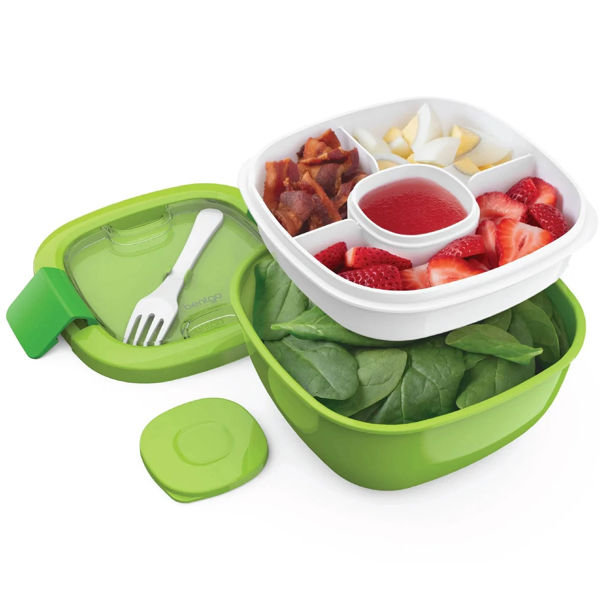 Bentgo Stackable Lunch Container - Green