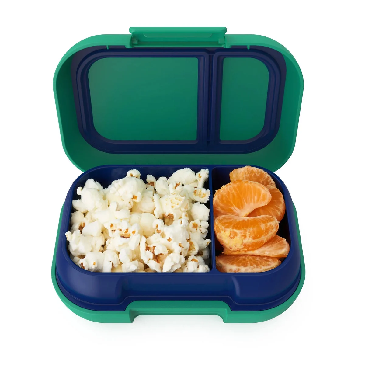 Bentgo Kids' Snack Leak-proof Storage Container- Green/Navy