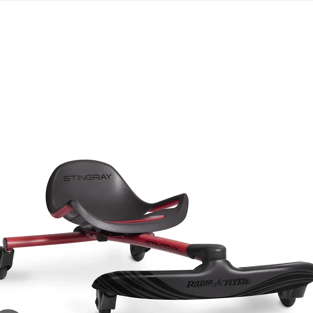 Radio Flyer Drifting Ride-On Scooter for Kids - Black