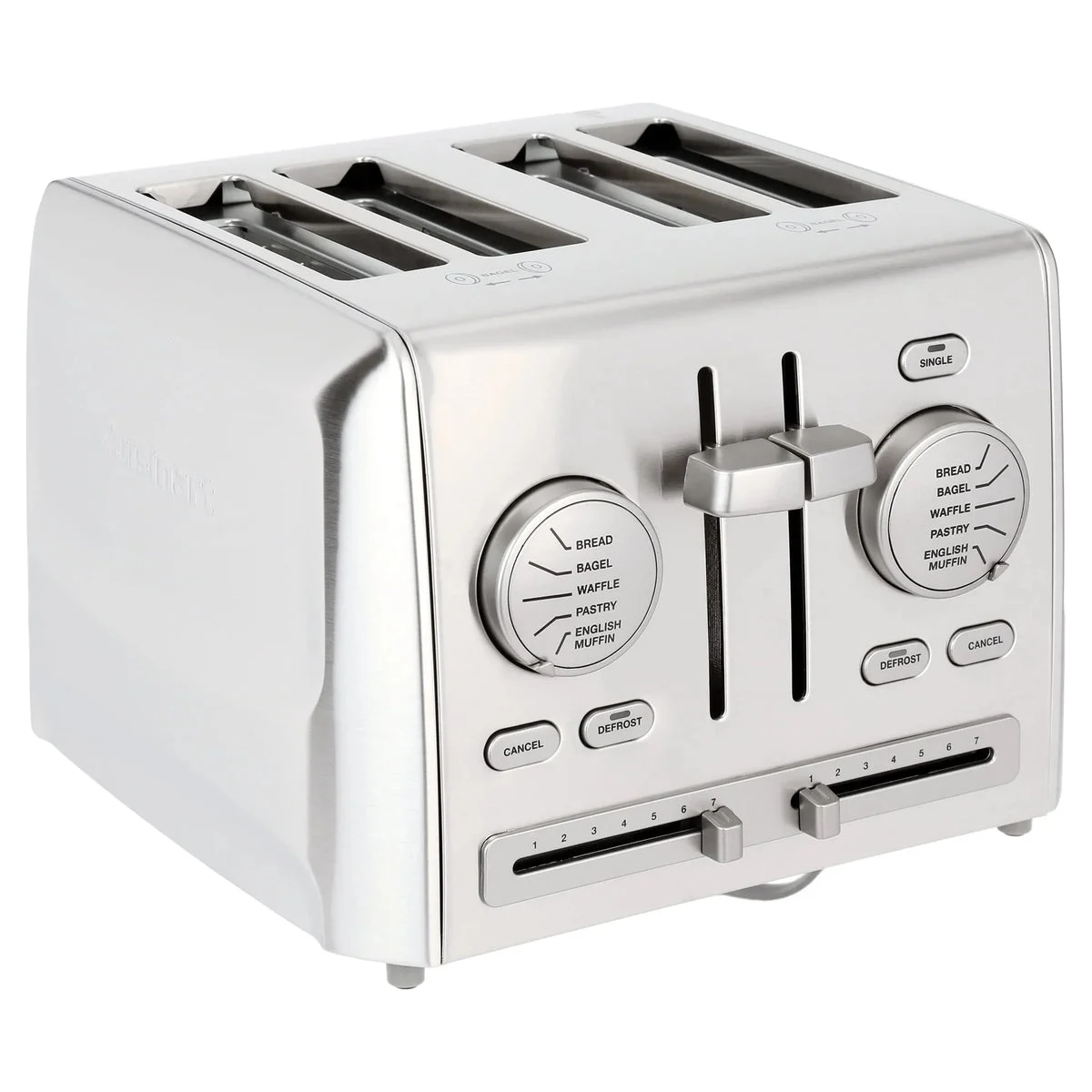 Cuisinart 4-Slice Custom Select Toaster - Silver - CPT-640P1