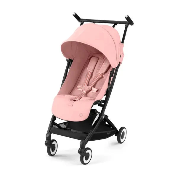 Cybex Libelle 2 Stroller - Black Frame with Candy Pink Seat