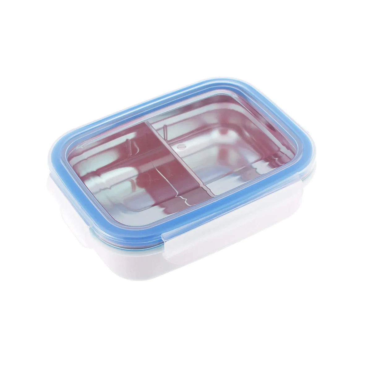 Innobaby Stainless Steel Divided Bento Snack Box - Blue