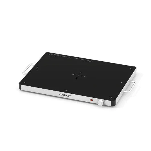 COSTWAY Electric Warming Food Warmer With Adjustable Temperature Control and Overheat Protection
