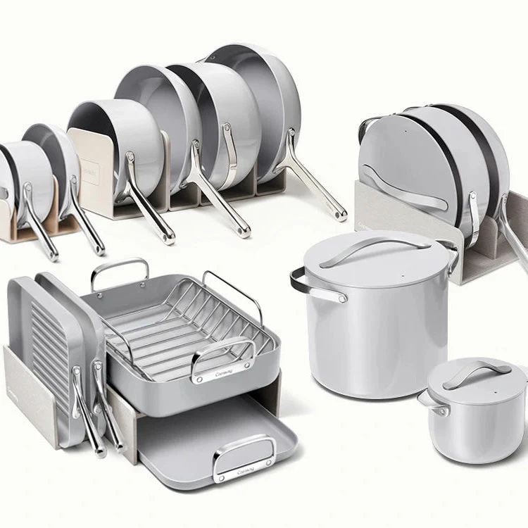 Caraway 31-Piece Full Ceramic Cookware Set - Grey
