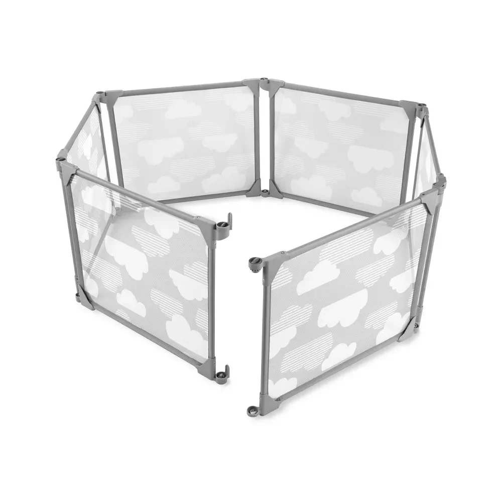 Skip Hop Enclosure Expandable Baby Gate - Gray