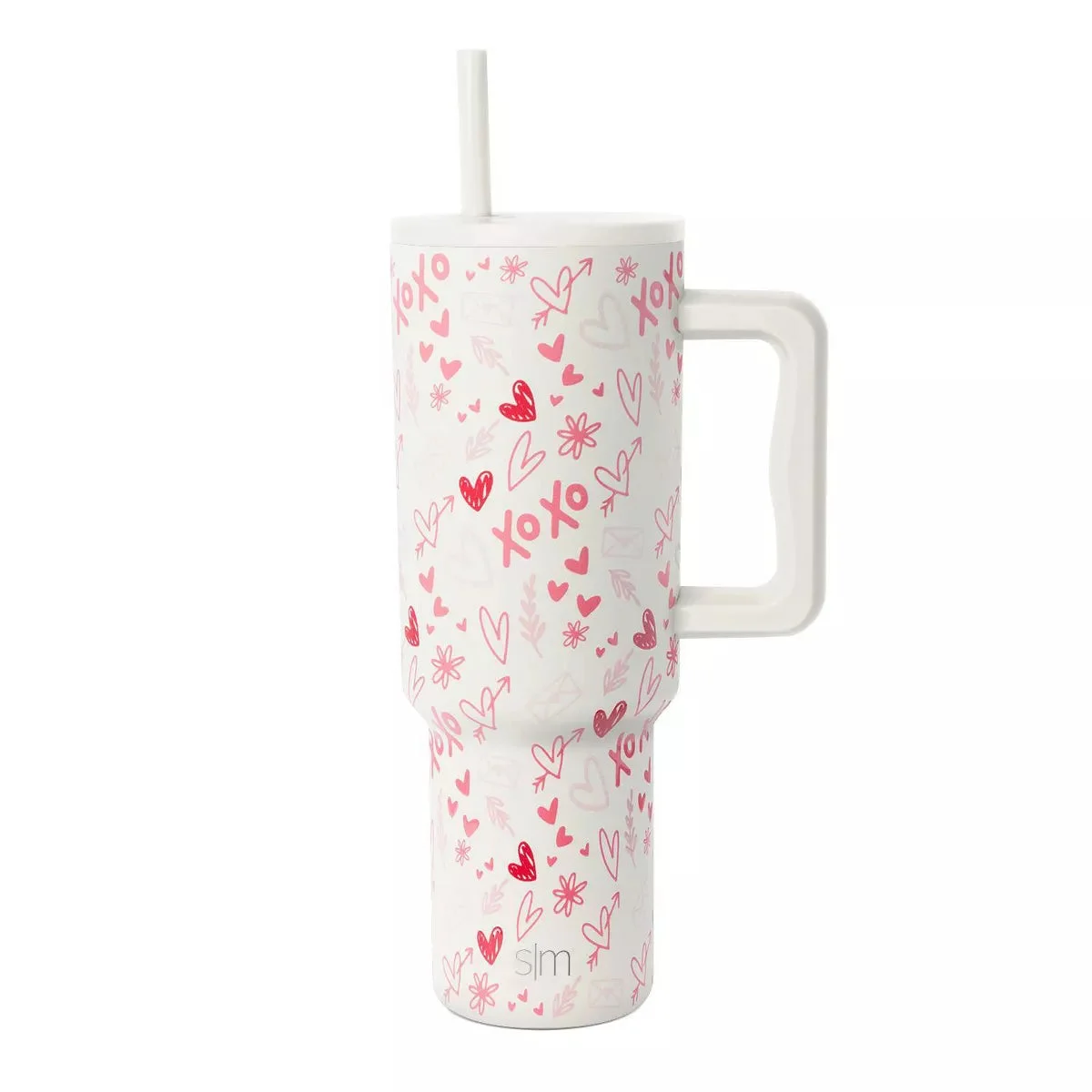 Simple Modern 24oz Love Doodles Straw Tumbler