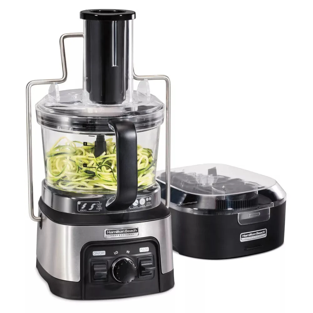 Hamilton Beach Professional Professional Spiralizing Stack & Snap Food Processor