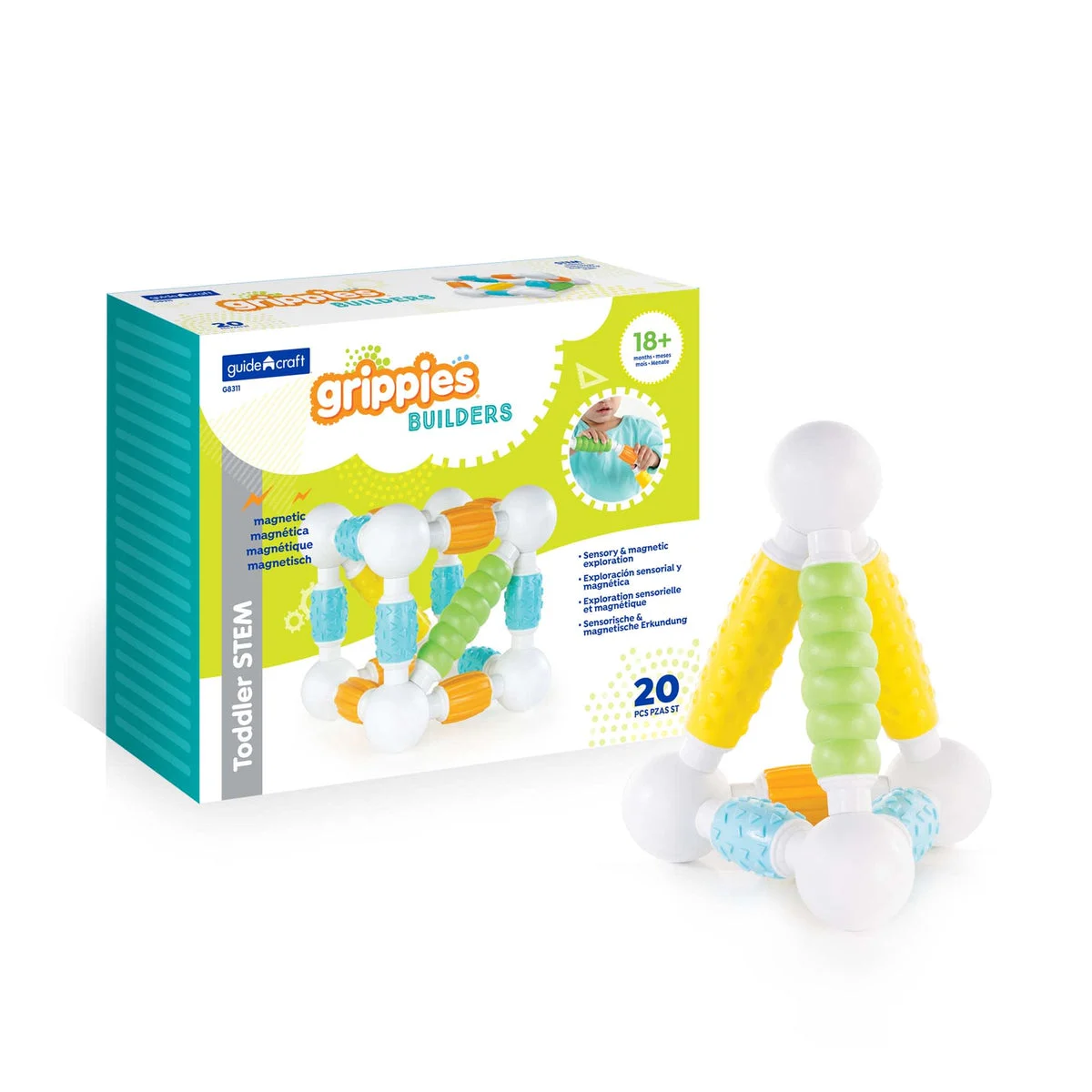 GUIDECRAFT Grippies¨ Builders - 20 pc. set