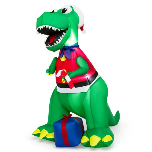COSTWAY Inflatable Christmas Decoration With LED Lights and Waterproof Blower