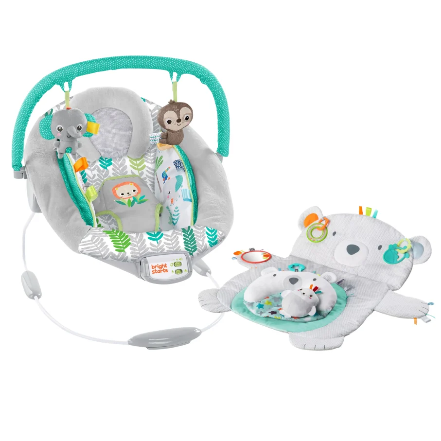 Bright Starts Tummy Time + Soothing Duo Bundle