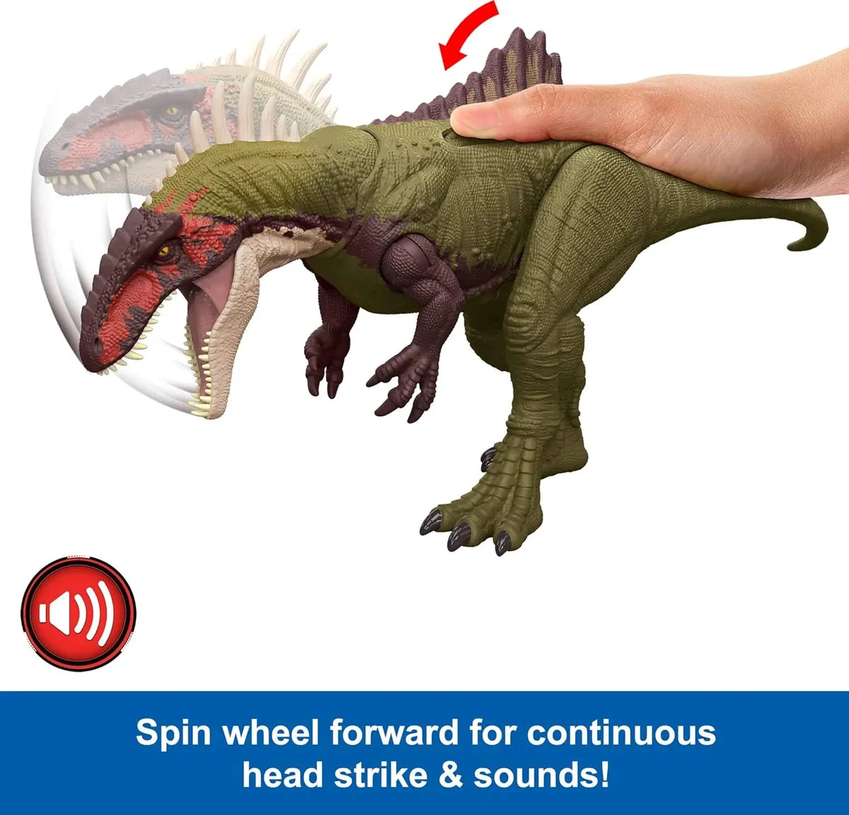 Mattel Becklespinax Dinosaur Action Figure