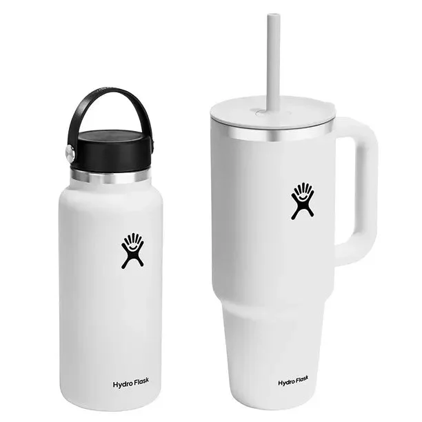 Hydro Flask Hydration Set - Tumbler and Wide Mouth Bottle