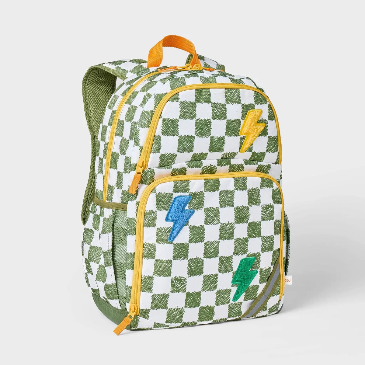 Cat & Jack Kids' 17'' Classic Backpack - Checkered