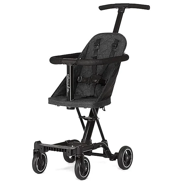 Dream On Me Lightweight and Compact Coast Rider Stroller - Black