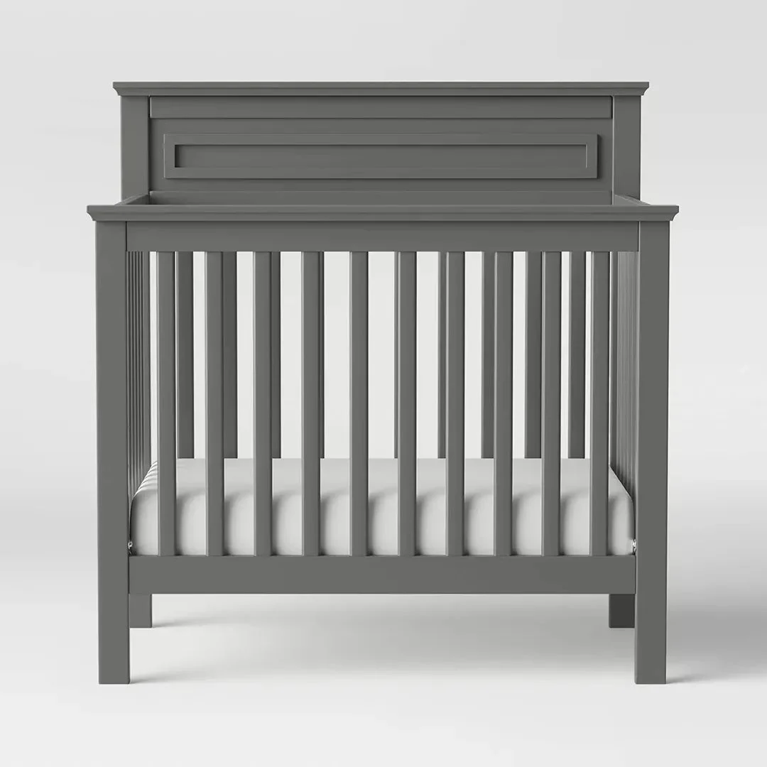 Davinci Autumn 4-in-1 Convertible Mini Crib - Slate