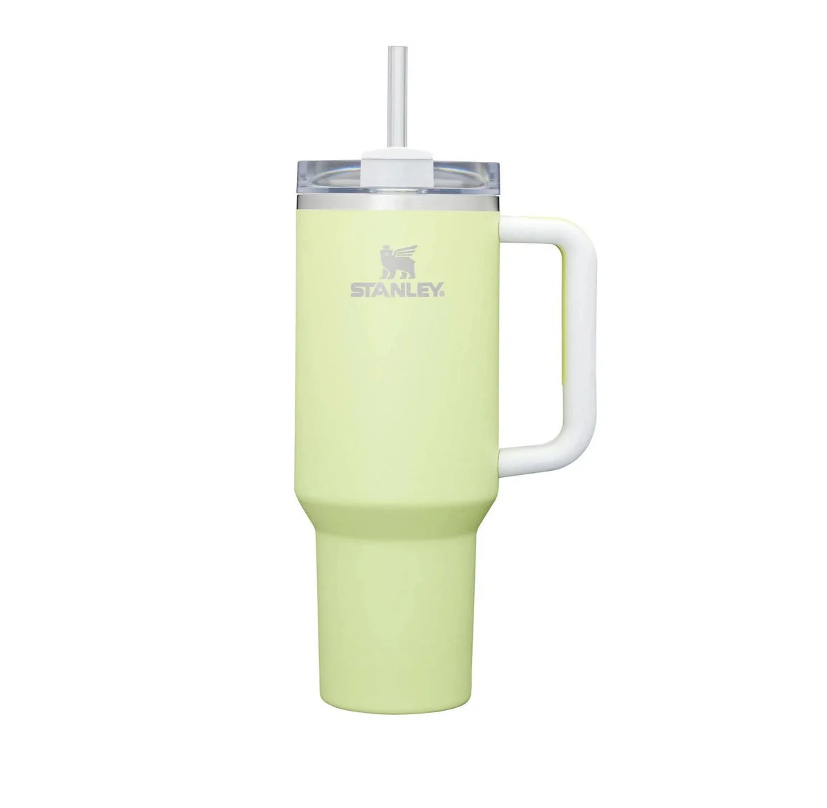 Stanley 40 oz Vacuum-Insulated Stainless Steel Tumbler - Citron Colorblock