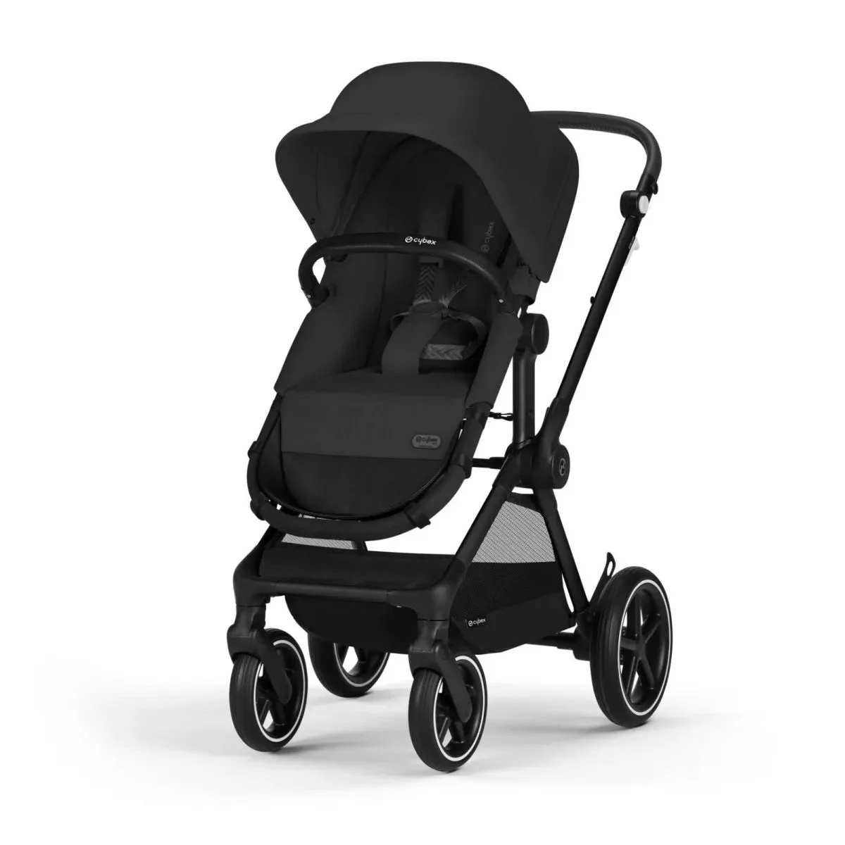 Cybex EOS Lux 2 in 1 Stroller - Moon Black