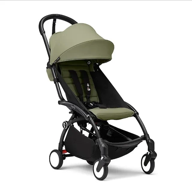 Stokke YOYO3 Stroller - Olive on Black