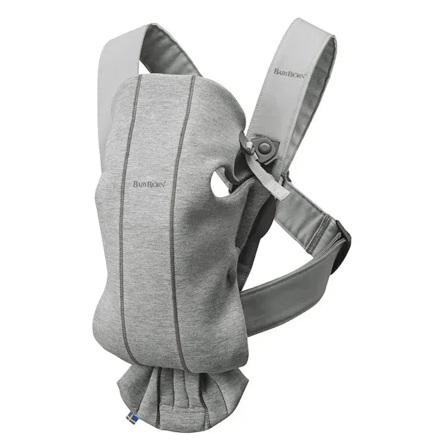 BabyBjörn Carrier Mini 3D Jersey - Light Grey