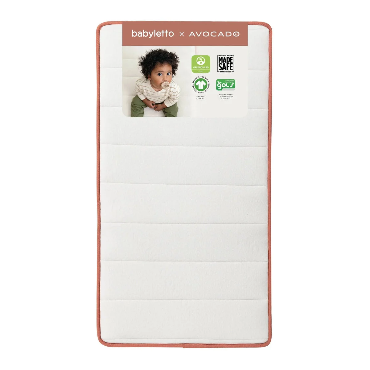 Babyletto Organic 2-Stage Crib Mattress - Dual-Sided & Non-Toxic