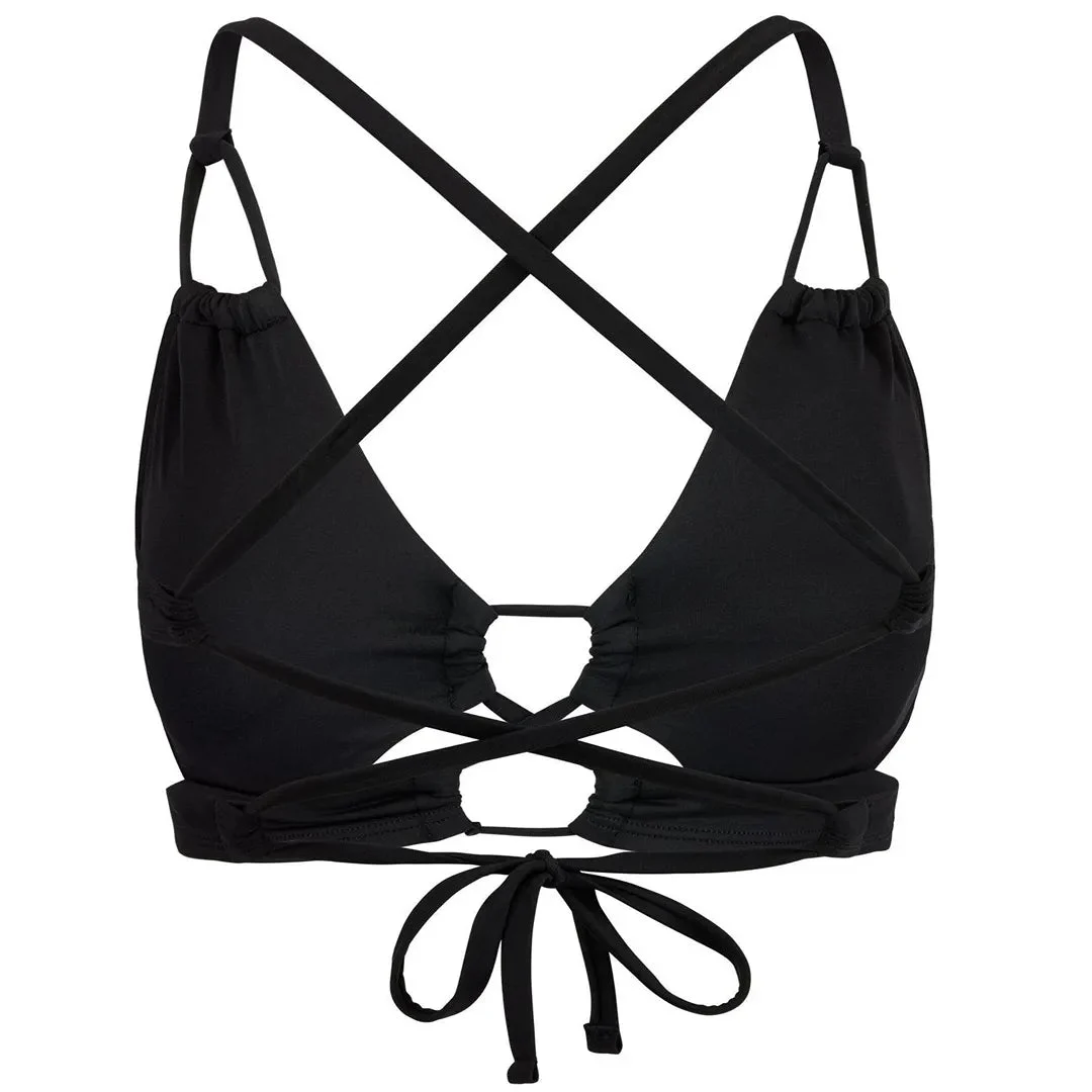 Adore Me Women's Tatiana Swimwear Top XL / Jet Black