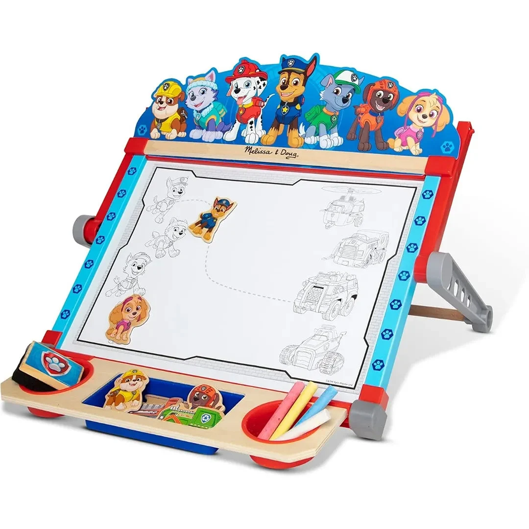 Melissa & Doug Paw Patrol Easel/TableTop Art Activity Center