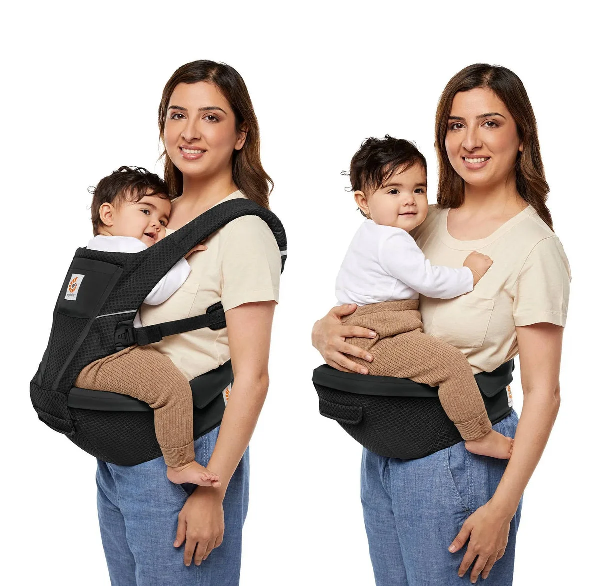 Ergobaby 2-in-1 All Carry Positions Baby Carrier - Onyx Black