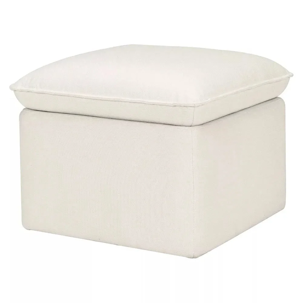 Babyletto Cali Storage Eco-Weave Ottoman - Performance Cream