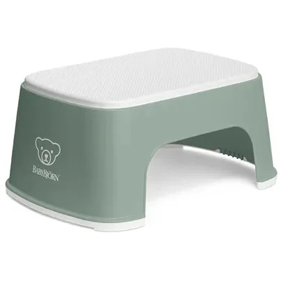 BabyBjörn Deep Step Stool - Green/White