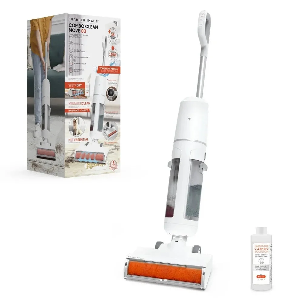 Sharper Image Deluxe Cordless Wet and Dry Vacuum - Gray