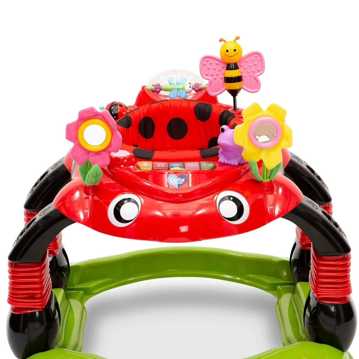 Delta Children 4-in-1 Activity Walker - Sadie the Ladybug